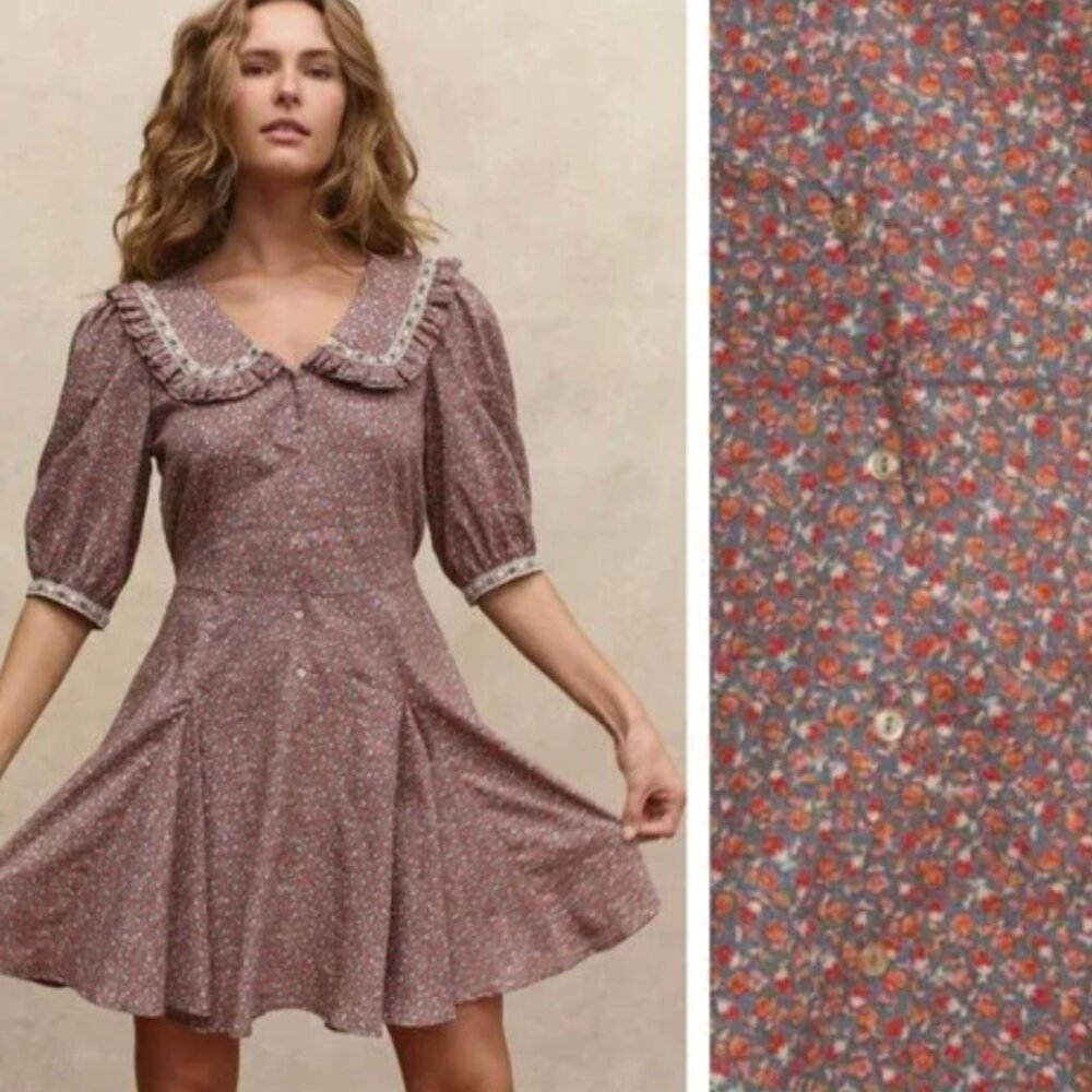 Christy Dawn Bryce Cotton Mini Dress, Small